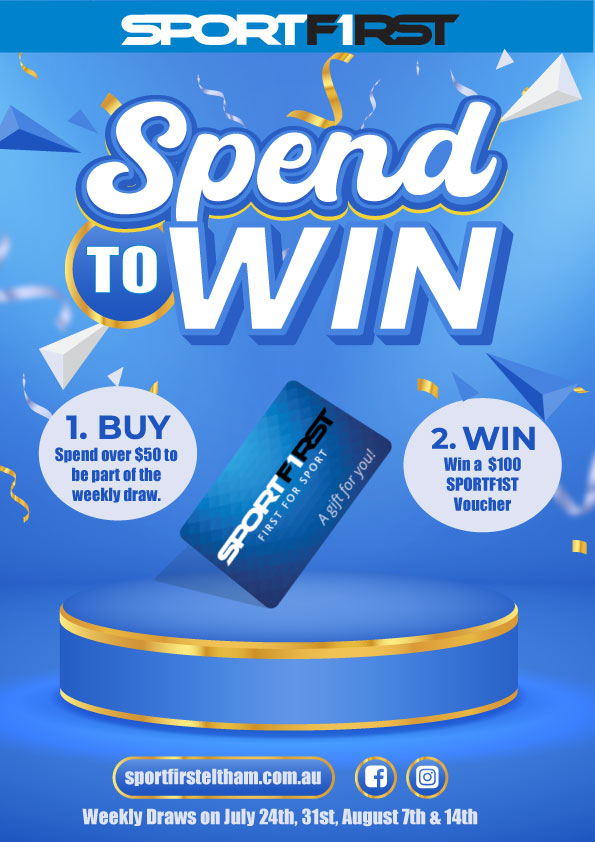 Sportfirst Eltham Spend to Win Buy and Win Voucher